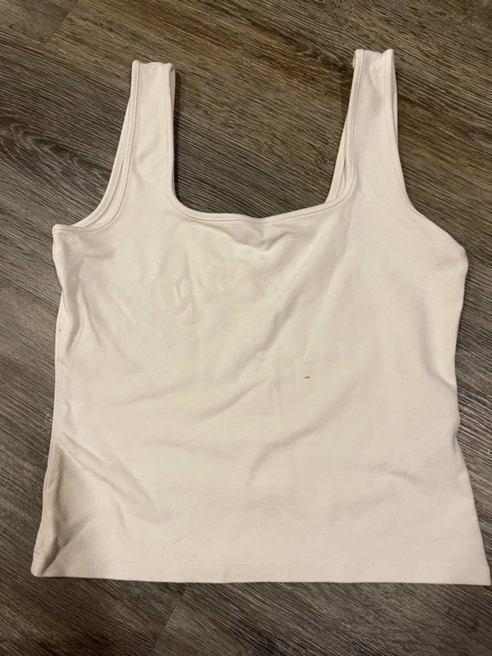 Hollister Square Neck Tank - Pale Pink